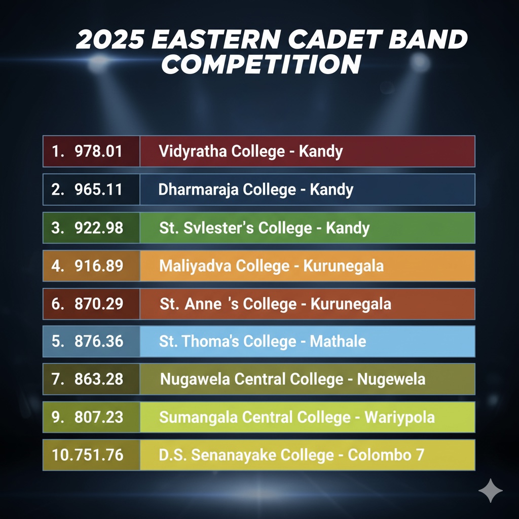2025 EASTERN CADET BAND COMPETITION